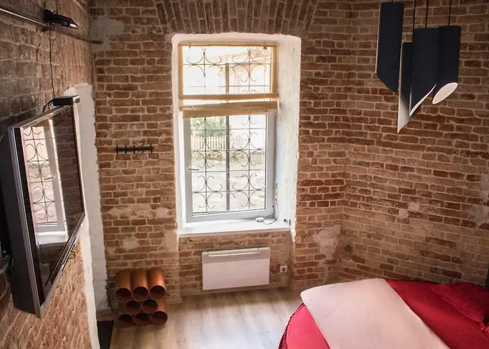 Apartament з круглим ліжком, вулиця гоголя 9, в стилі лофт цікавий стиль і комфорт